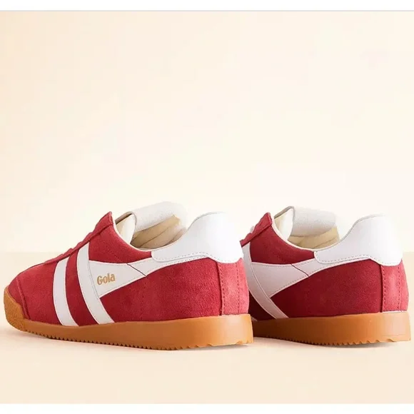 Gola Elan Red and White Sneakers - Women’s Suze 9 - Picture 2 of 8